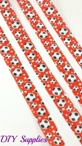 red soccer elastic
